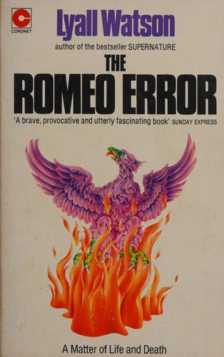 Romeo Error: A Matter of Life and Death (Coronet Books)
