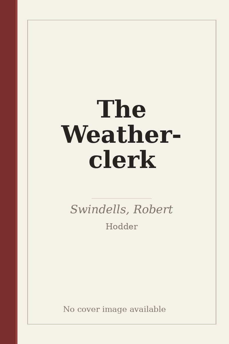 The Weather-clerk - no cover image available