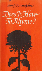 Does It Have To Rhyme?: Teaching Children to Write Poetry