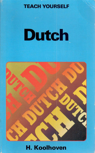 Teach Yourself Dutch Okd Book TYP