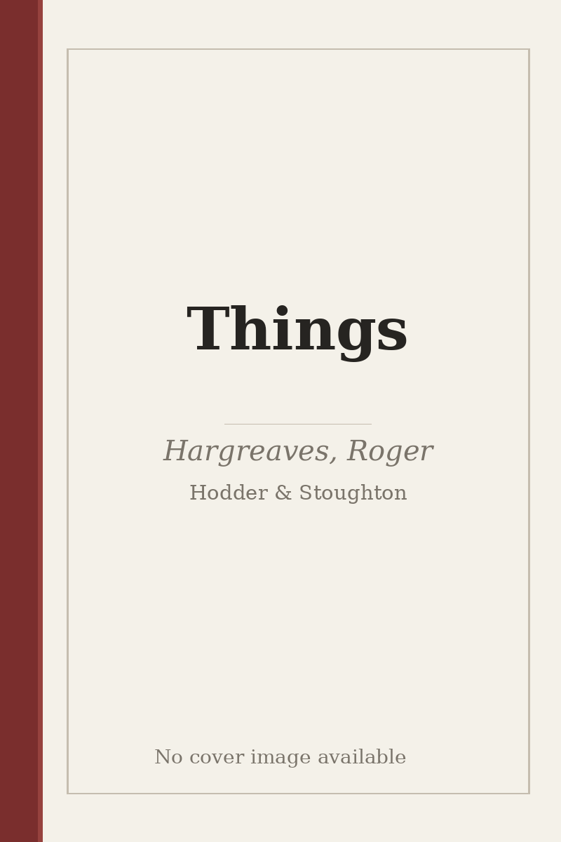 Things - no cover image available