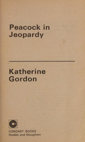Peacock in Jeopardy (Coronet Books)