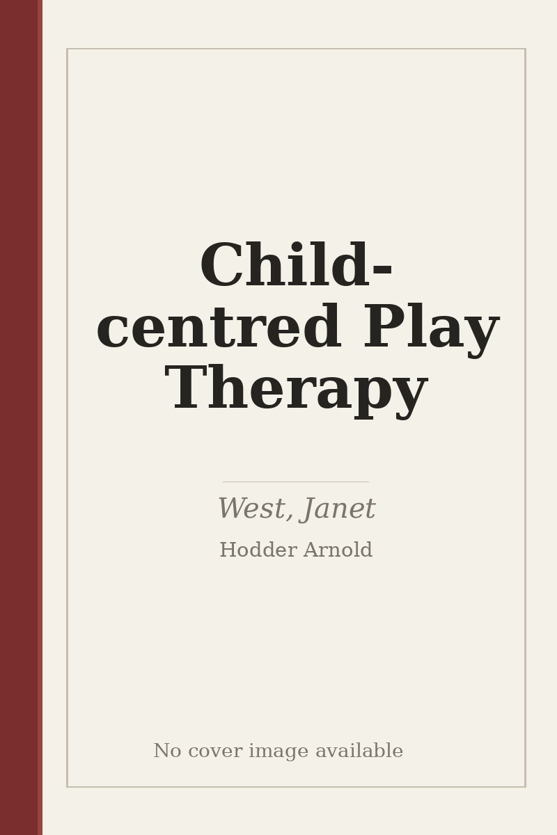 Child-centred Play Therapy - no cover image available