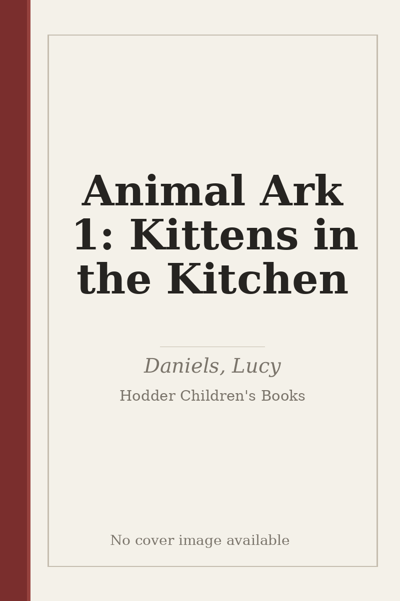 Animal Ark 1: Kittens in the Kitchen - no cover image available