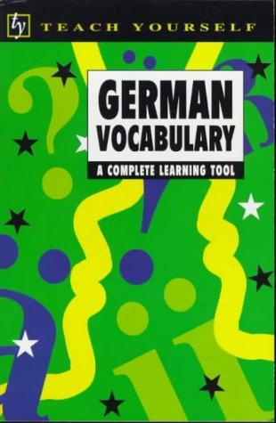 Teach Yourself German Vocabulary (TYL)