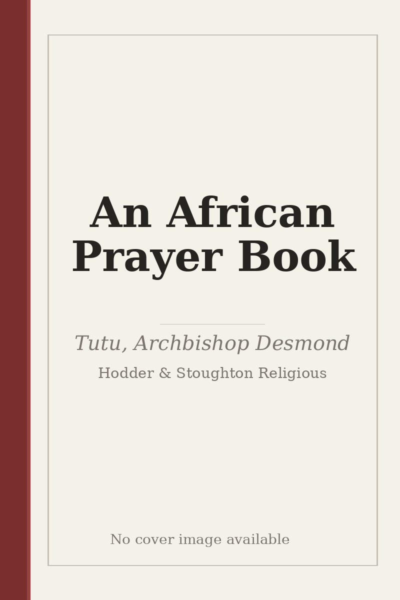 An African Prayer Book - no cover image available