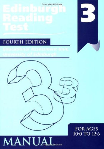 Edinburgh Reading Test 3 MANUAL: A Series of Diagnostic Teaching Aids