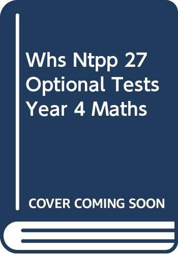 Whs Ntpp 27 Optional Tests Year 4 Maths