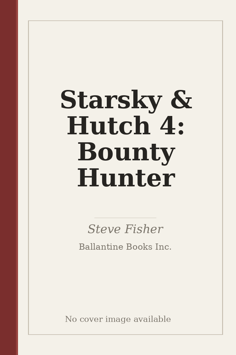 Starsky & Hutch 4: Bounty Hunter - no cover image available