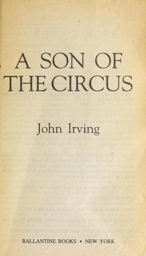 A Son of the Circus