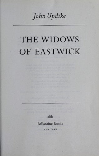 The Widows of Eastwick
