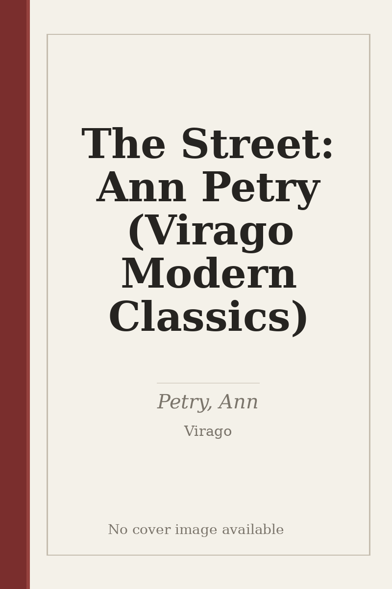 The Street: Ann Petry (Virago Modern Classics) - no cover image available