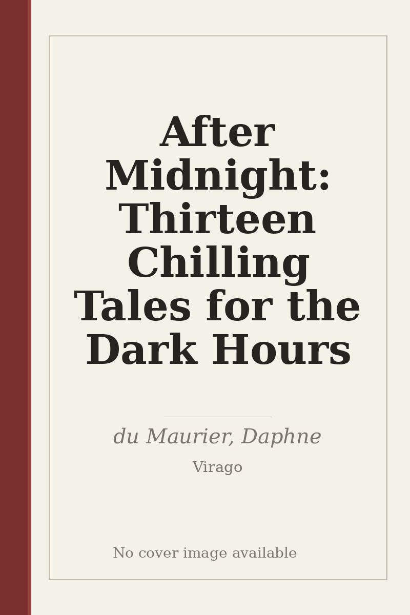 After Midnight: Thirteen Chilling Tales for the Dark Hours - no cover image available