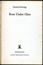 Rose Under Glass (Abacus Books)