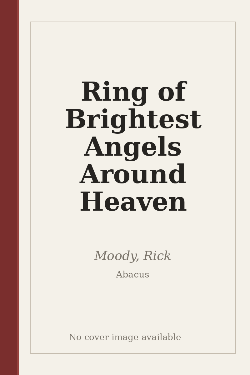 Ring of Brightest Angels Around Heaven - no cover image available