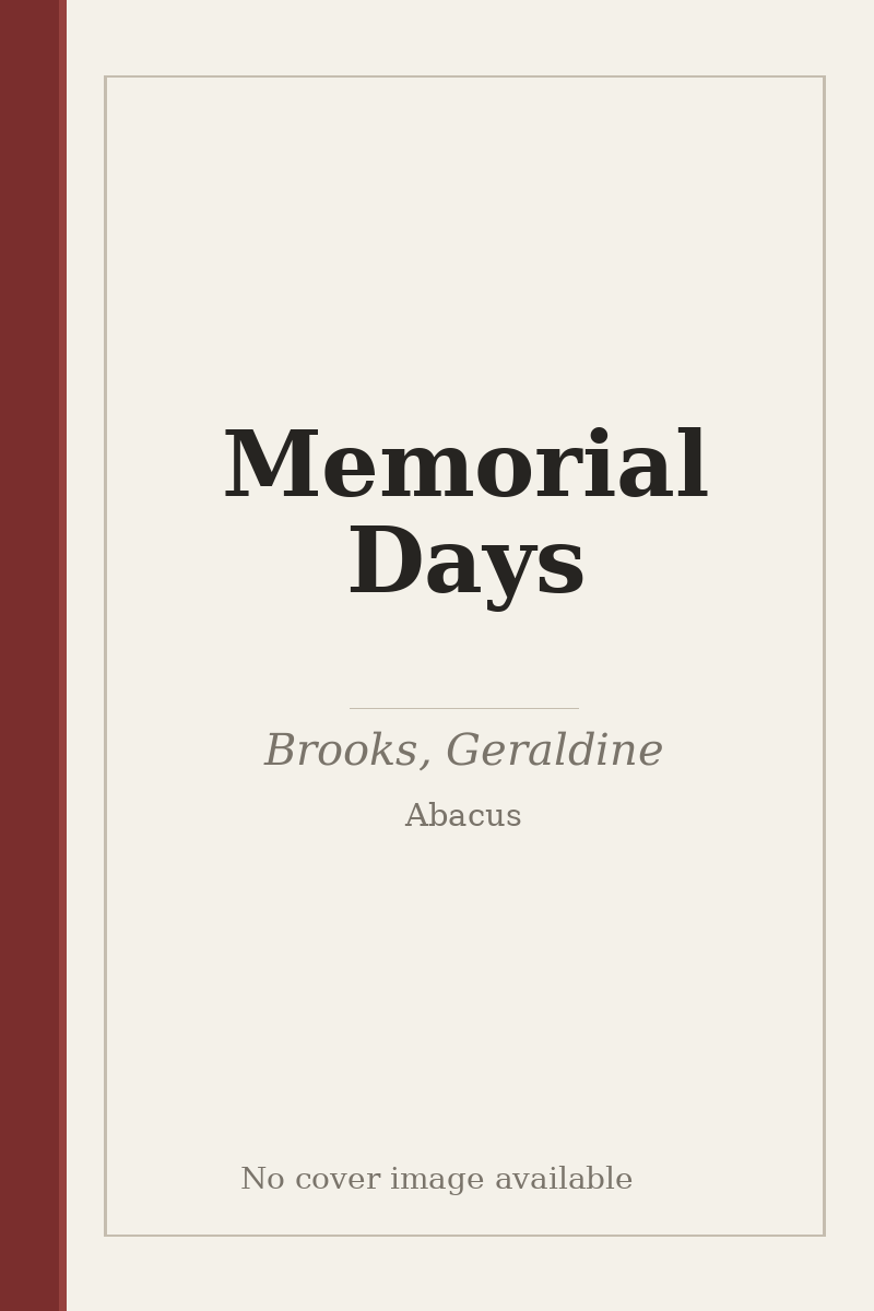 Memorial Days - no cover image available