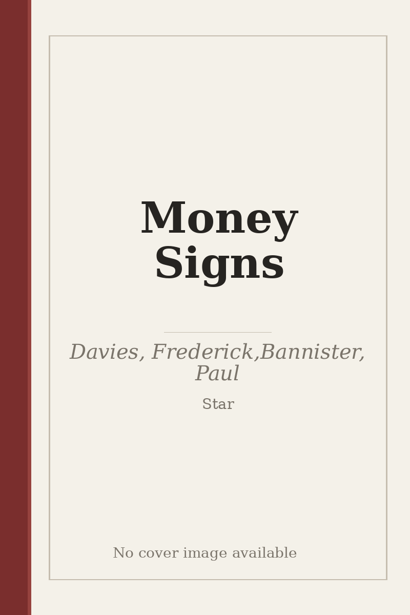 Money Signs - no cover image available