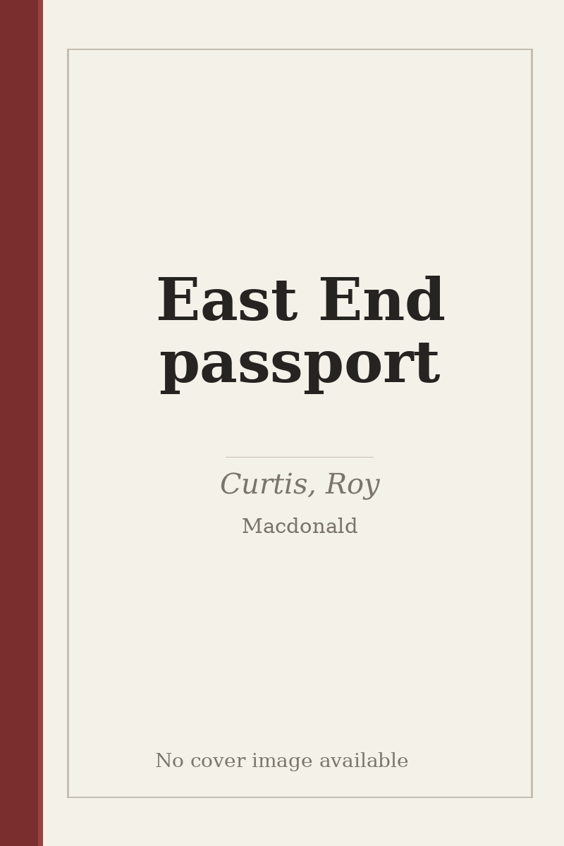 East End passport - no cover image available