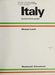 Italy, the land and its people ([Macdonald countries])