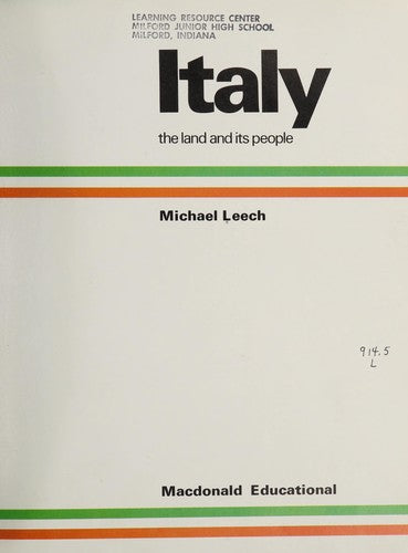 Italy, the land and its people ([Macdonald countries])