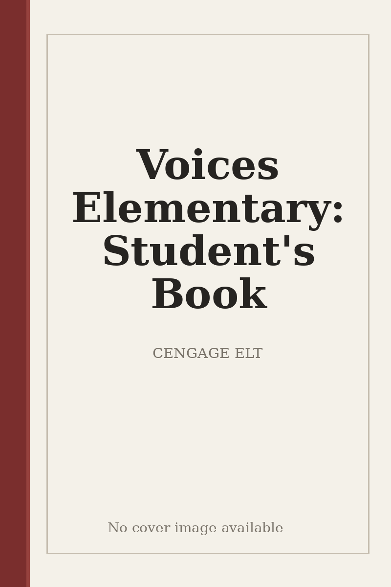 Voices Elementary: Student's Book - no cover image available