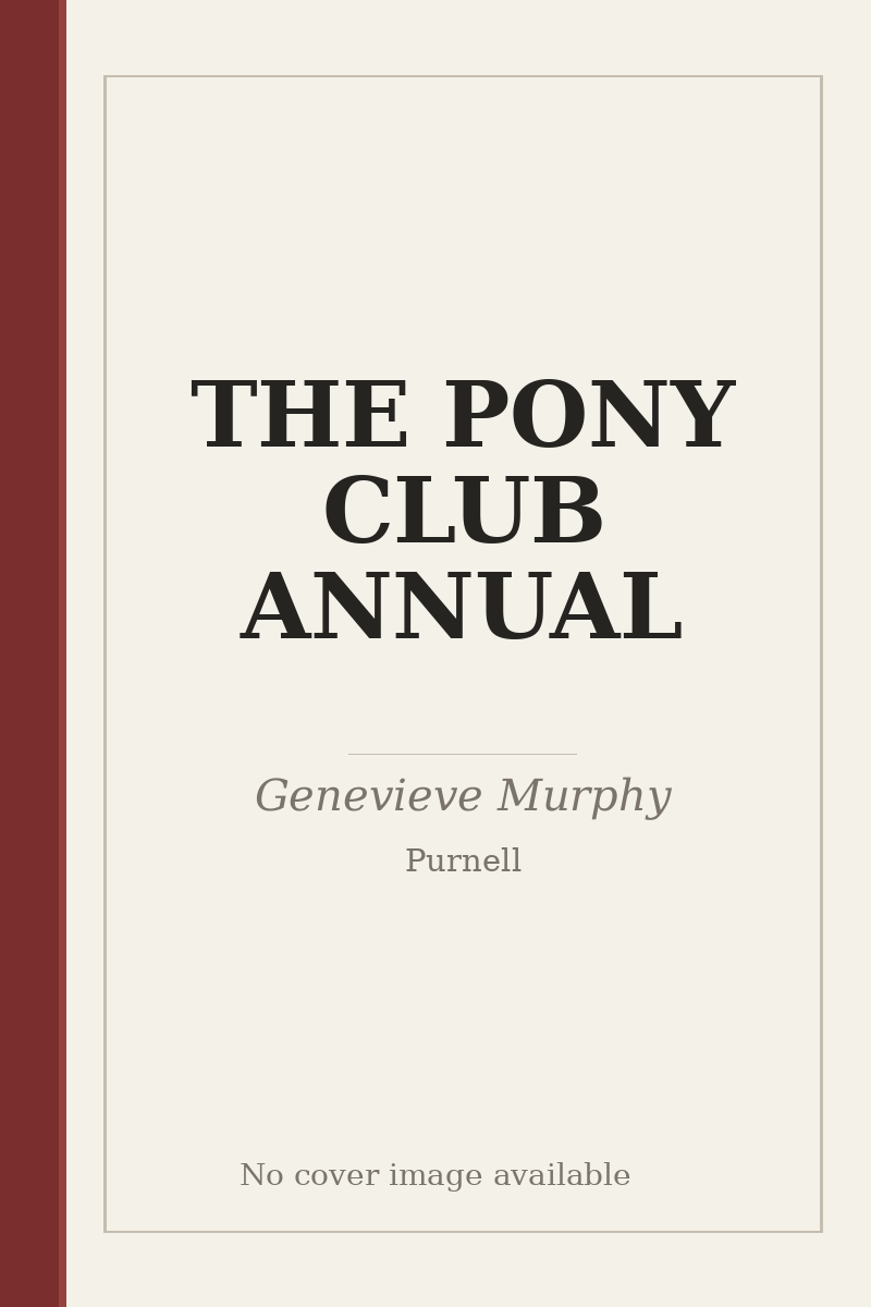 THE PONY CLUB ANNUAL - no cover image available