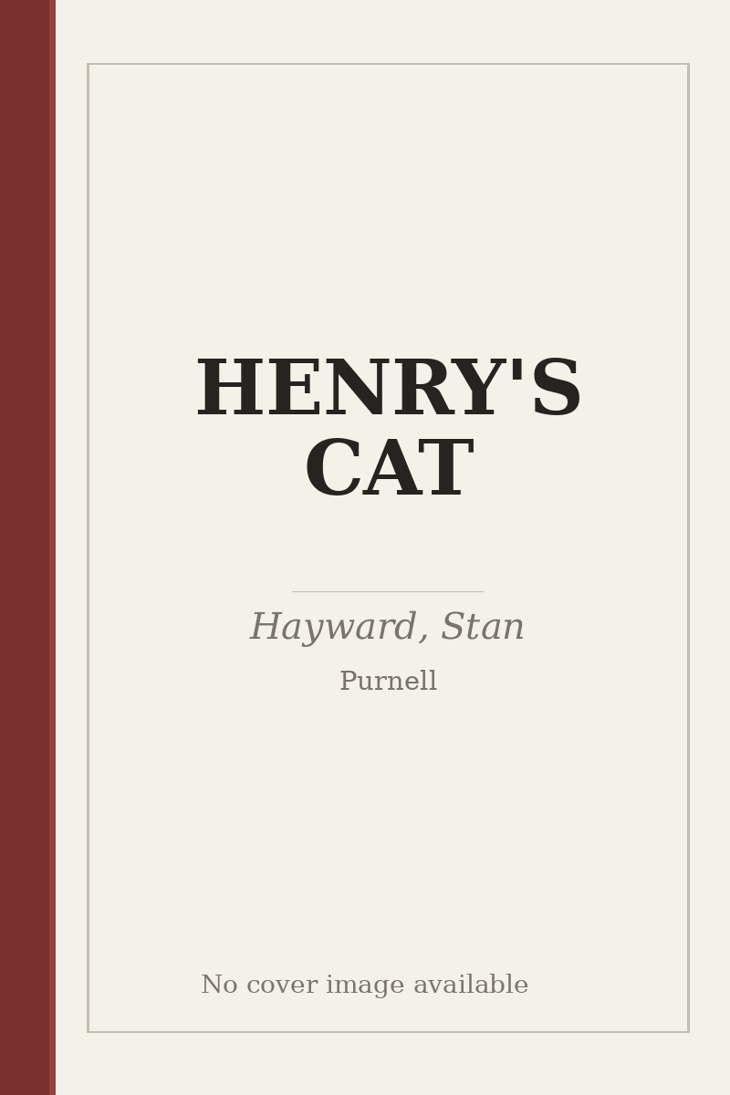 HENRY'S CAT - no cover image available