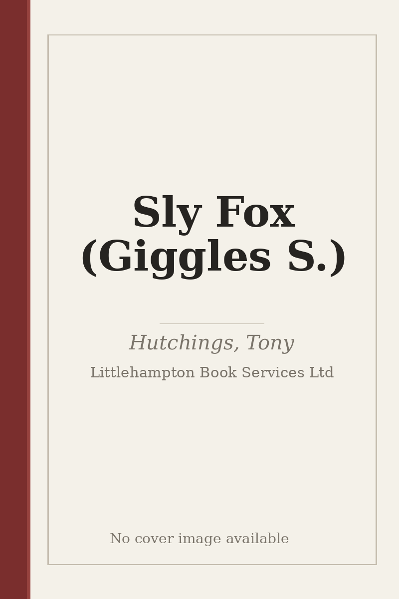 Sly Fox (Giggles S.) - no cover image available