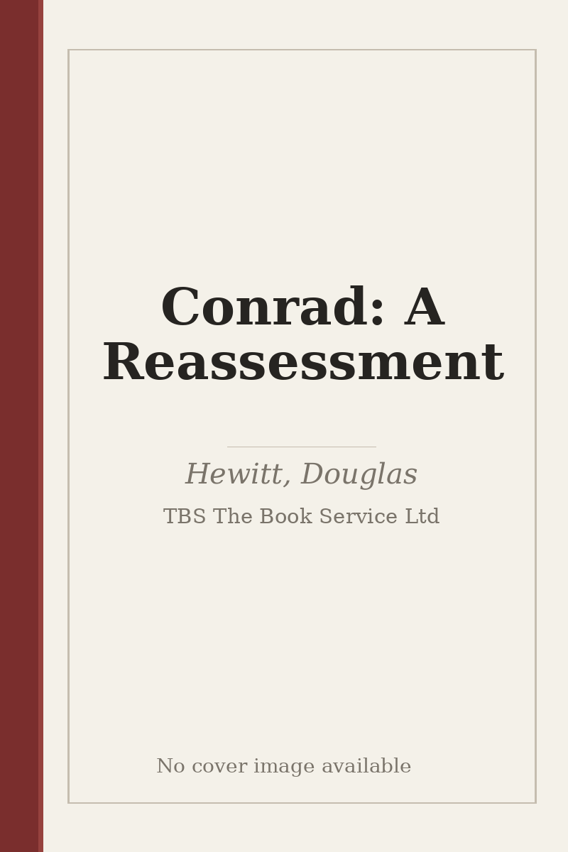 Conrad: A Reassessment - no cover image available