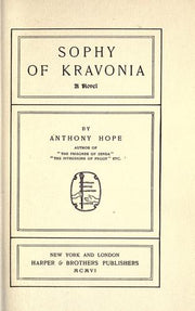 Sophy of Kravonia (The Bow Street Library)