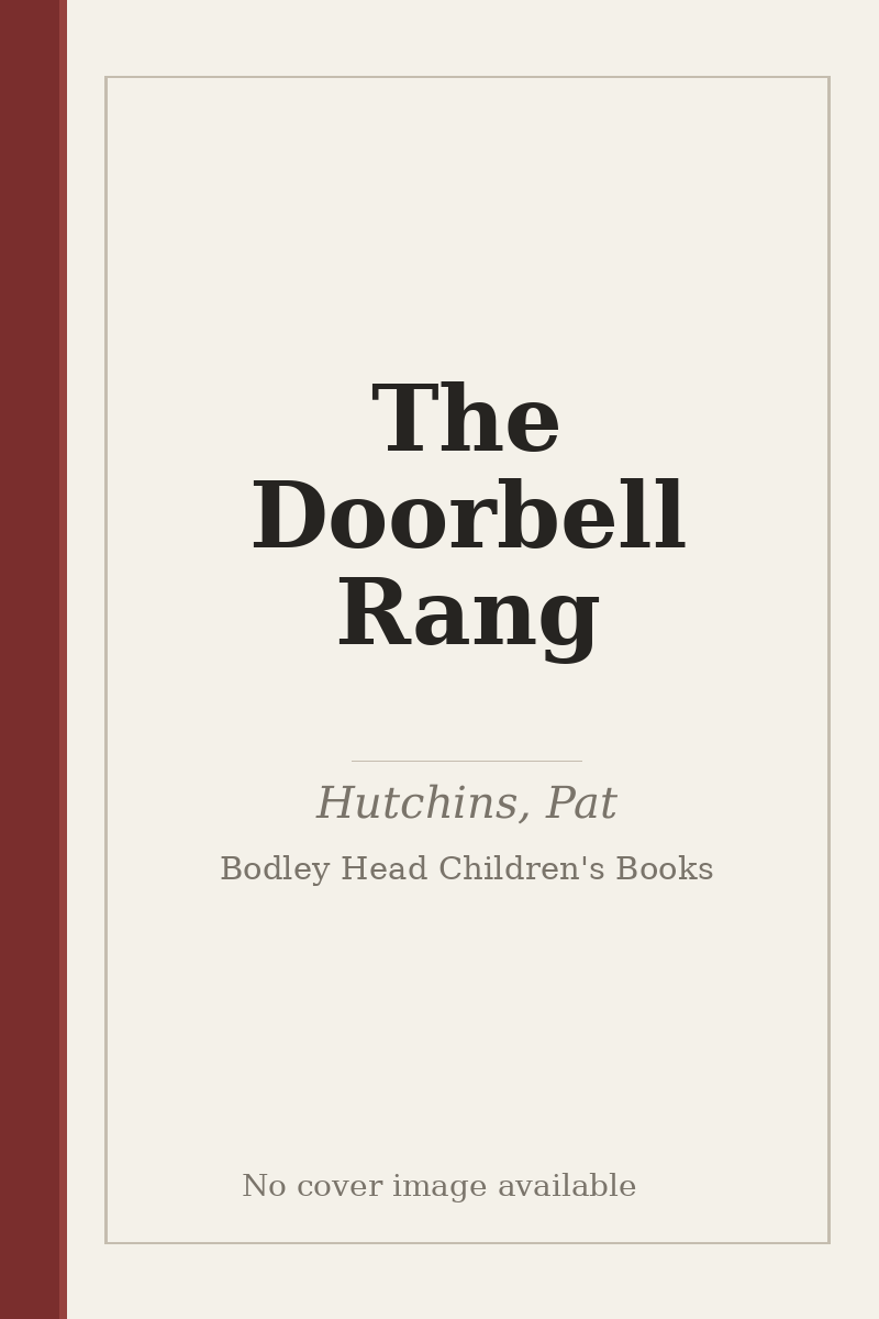The Doorbell Rang - no cover image available