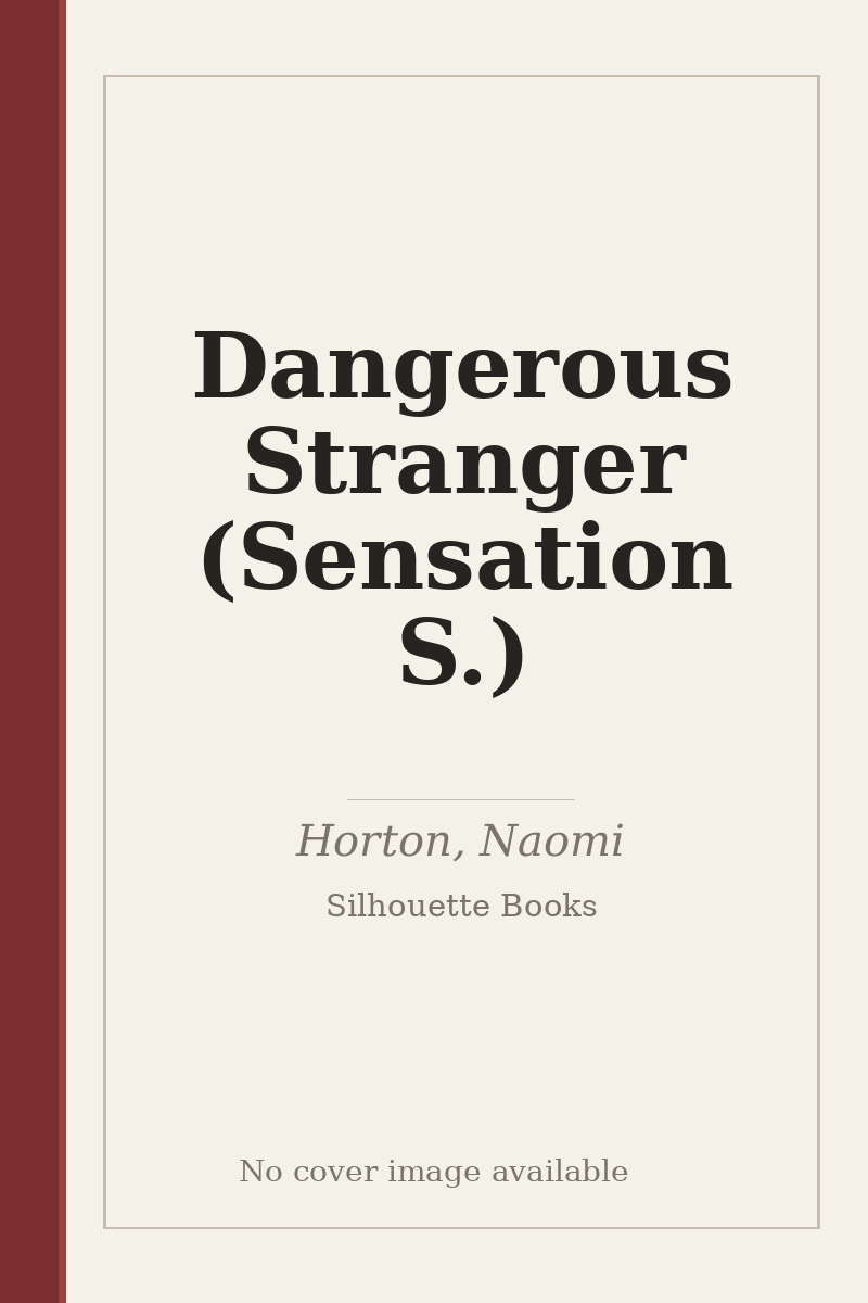 Dangerous Stranger (Sensation S.) - no cover image available