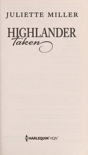 Highlander Taken (Hqn)