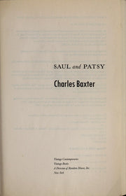 Saul and Patsy (Vintage Contemporaries)