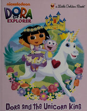 Dora and the Unicorn King (Little Golden Books)