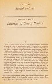 Sexual Politics
