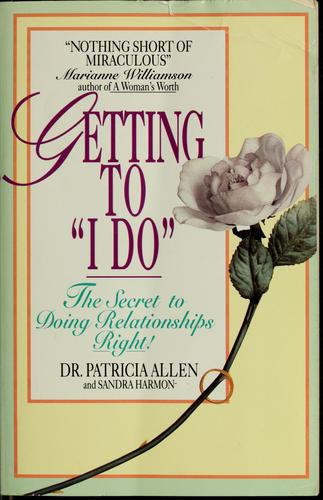 Getting to I Do