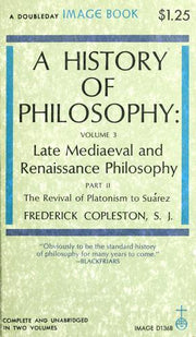 Late Mediaeval and Renaissance Philosophy (v.3) (History of Philosophy)