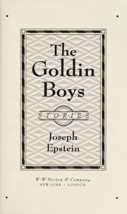 The Goldin Boys – Stories