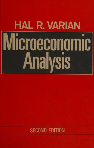 Varian *microeconomic* Analysis 2ed