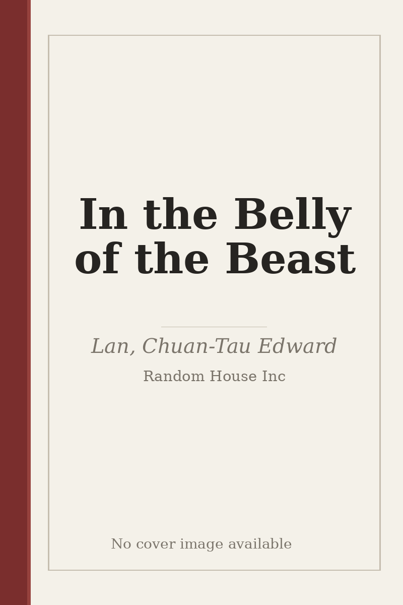 In the Belly of the Beast - no cover image available
