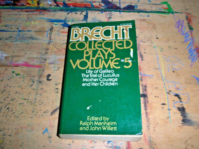 BERTOLT BRECHT COLLECTED PLAYS