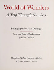 World of Wonders: A Trip Through Numbers