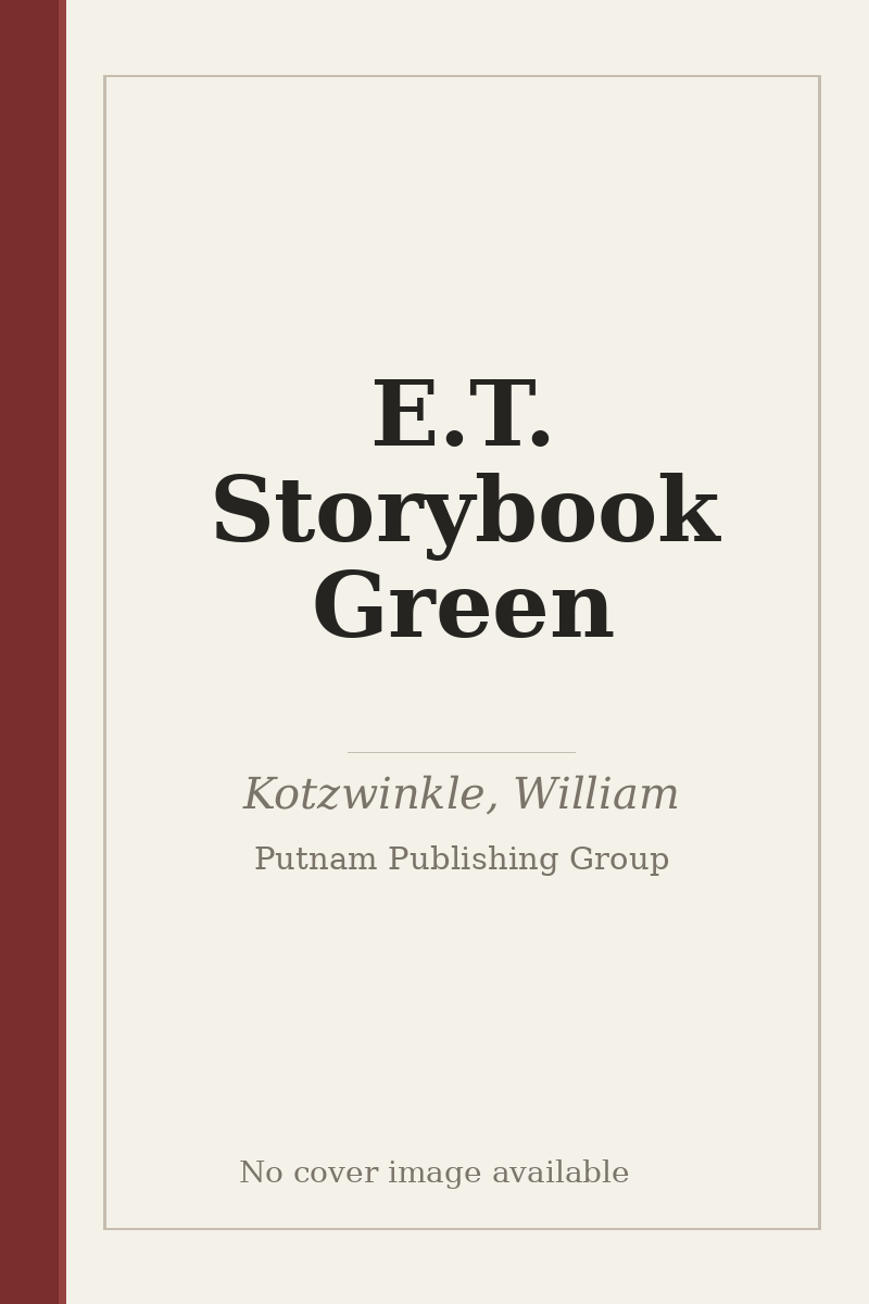 E.T. Storybook Green - no cover image available