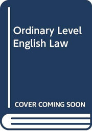 Ordinary Level English Law