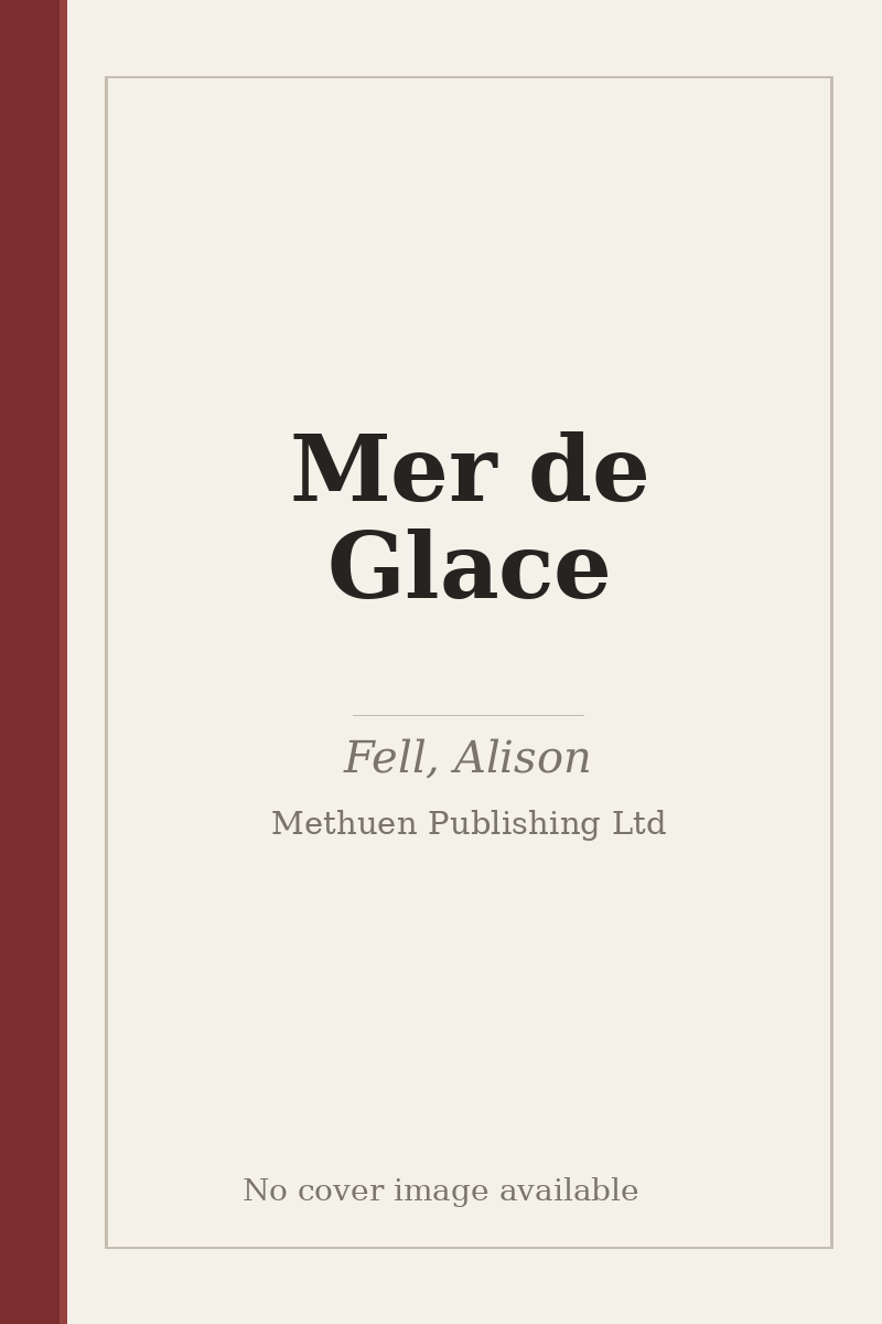 Mer de Glace - no cover image available