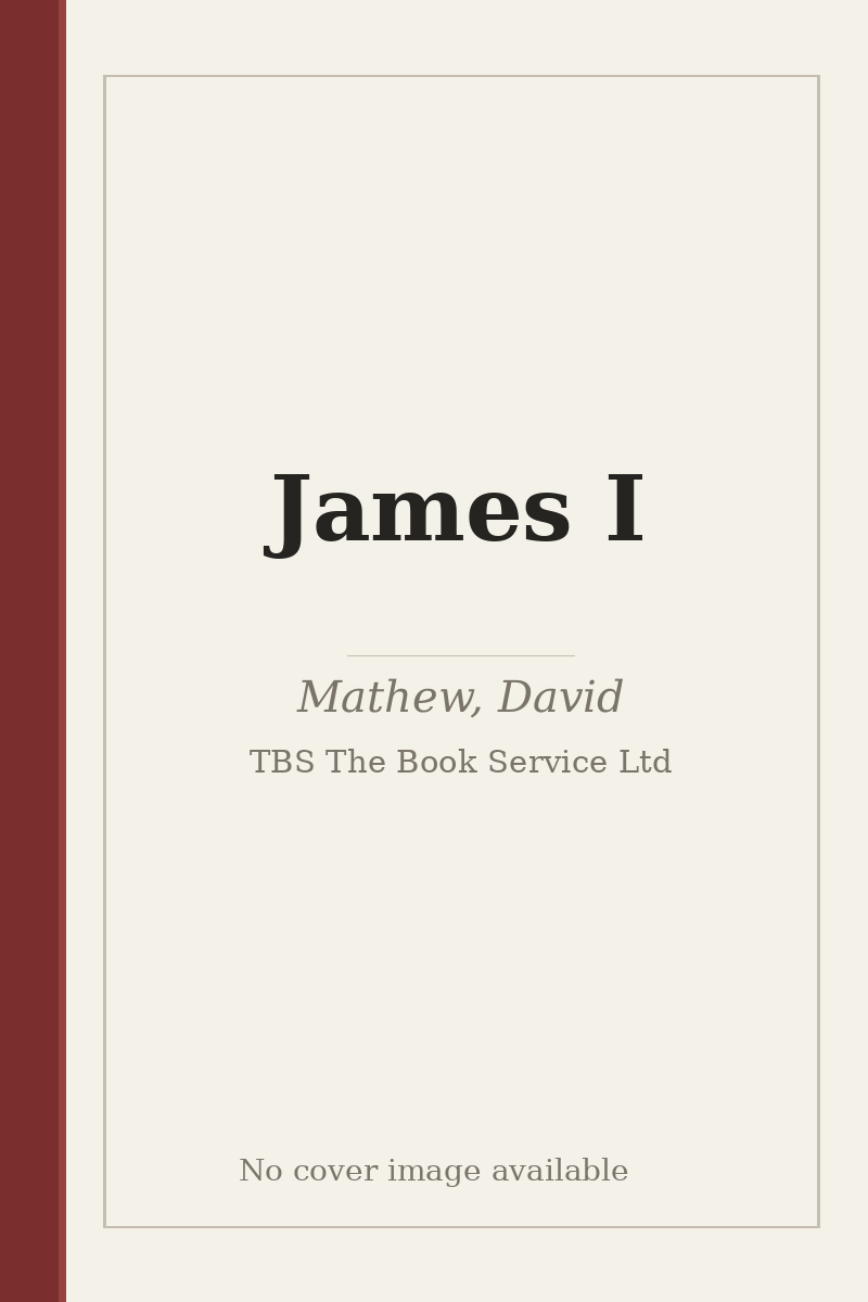 James I - no cover image available