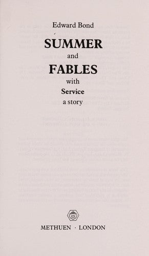Summer and Fables: With Service, a Story