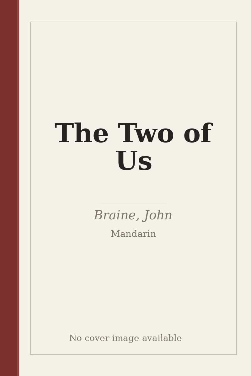 The Two of Us - no cover image available