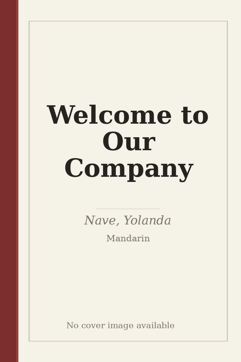 Welcome to Our Company - no cover image available